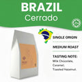JPRESSO Brazil Cerrado Arabica Coffee Bean | Medium Roast | Freshly Roasted