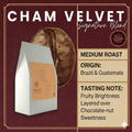 JPRESSO Signature Blend Cham Velvet | Arabica Coffee Bean | Medium | Freshly Roasted
