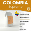 JPRESSO Colombia Supremo I Arabica Coffee Bean | Medium Roast | Freshly Roasted