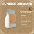 JPRESSO Espresso Blend Sunrise Dreamer I Arabica Coffee Bean I Medium Dark Freshly Roasted
